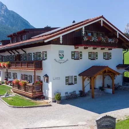 Gaestehaus Hinterponholz Ramsau bei Berchtesgaden